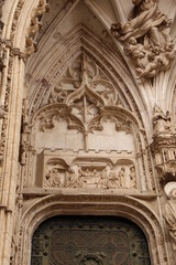Detalles entrada catedral