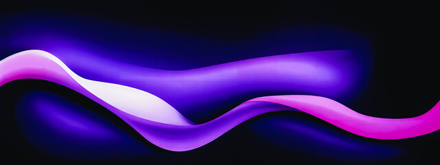 Fototapeta premium Abstract background with wave. Generative AI