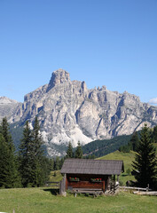 Heuschober bei Pralongia