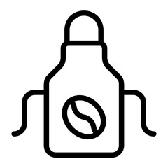 apron line icon