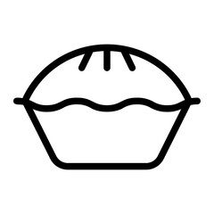 pie line icon