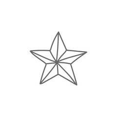 Hand drawn doodle stars vector illustration