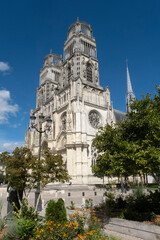 Obraz premium Cathedral of Orleans, France