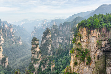 Quartz sandstone pillars (Avatar Mountains)