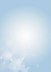 Vector Magical Glowing Background with Silver and Purple Falling Stars on Grey. Sparkle Star Sky Cover and Card Design. Glittery Confetti Frame. Christmas and New Year Poster. Cosmic Bokeh Light.