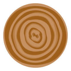 Fototapeta premium wooden texture background top view cross section 