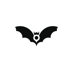 Bat Pin logo vector is simple and modern, suitable for transportation, tourism, tourist, health, medical or any business related to bat animal and pin.