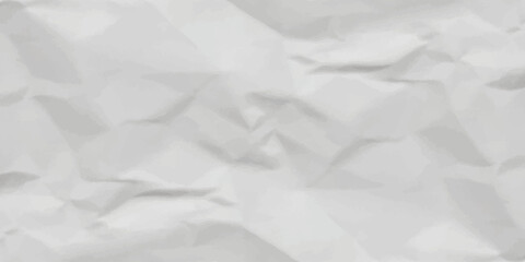 Crumpled white creased paper sheet texture can be use as background. Ragged White Paper, white waxed packing paper texture.	