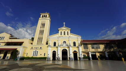 Fototapeta na wymiar The Minor Basilica of Our Lady of the Rosary of Manaoag