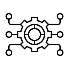 Obraz premium Setting Icon