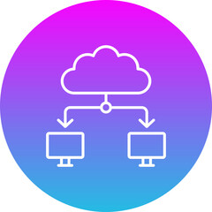 Cloud Computing Icon