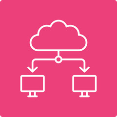 Cloud Computing Icon