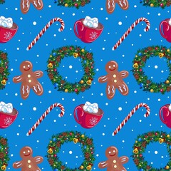 seamless Christmas pattern