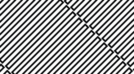 Abstract wallpaper with diagonal black and white strips. ฺbackground Geometric pattern	