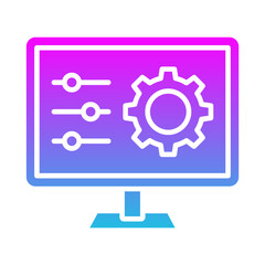 Obraz premium Configuration Icon
