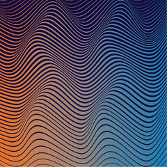 Fototapeta premium wave background illustration gradient design vector