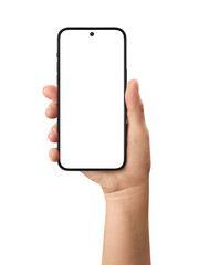 Phone in a Hand Template