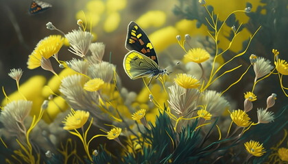 Beautiful bright day with mesmerizing nature