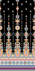 Fototapeta na wymiar Cross Stitch Embroidery. Ethnic Patterns. Geometric Ethnic Indian pattern. Native Ethnic pattern. Cross Stitch Border. Texture Textile Fabric Clothing Knitwear print. Pixel Horizontal Seamless Vector.