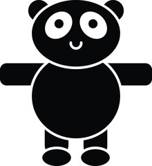 Panda Vector Icon
