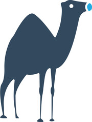 Camel Vector Icon
