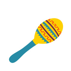 Maraca illustration