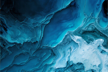 Naklejka premium texture Blue marble background hd ultra definition