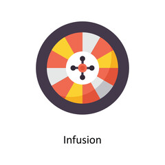 Infusion vector Flat Icons. Simple stock illustration stock illustration