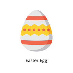 Easter Egg vector Flat Icons. Simple stock illustration stock illustration