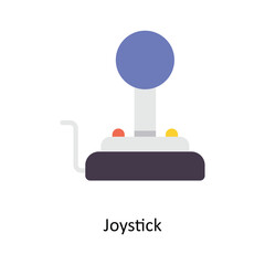 Joystick vector Flat Icons. Simple stock illustration stock illustration