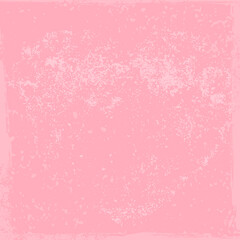 Grunge pink background of Valentine's Day signs Vector