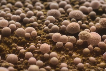 The ground anemone - generative ai