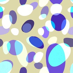 seamless background with circles