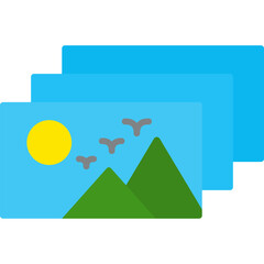 Obraz premium Photos Icon