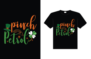 st. patrick's day typography colorful Irish quote vector Lettering t shirt design 