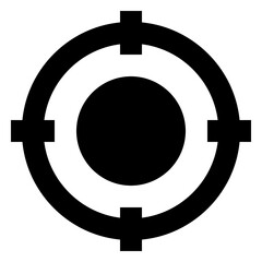 Target glyph icon