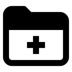 Add Folder glyph icon