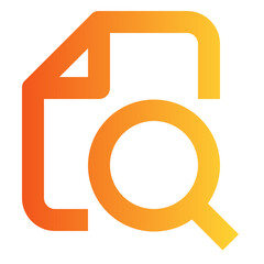Search File gradient icon