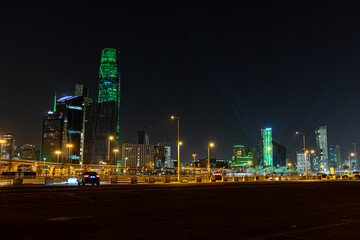 King Abdullah Financial Towers in the Kingdom of Saudi Arabia, Riyadh
