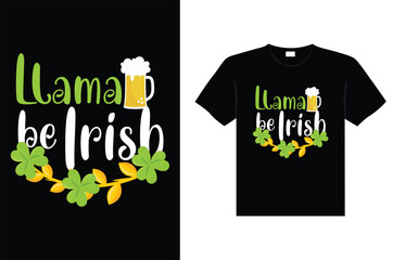 Naklejka premium st. Patrick's day typography colorful Irish quote vector Lettering t-shirt design 