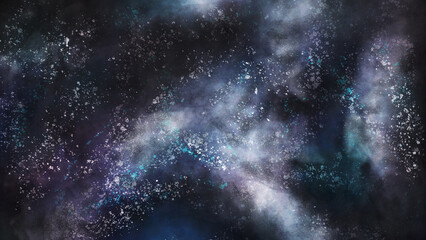 抽象的　水彩画　背景素材