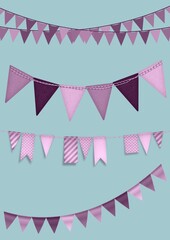 drapeaux de f&ecirc;te