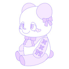 くまパンダベア⭐︎PNG