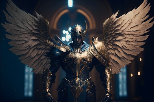 archangel created using Generative AI Technology