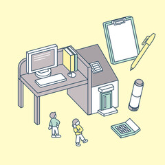 仕事をする。情報の整理