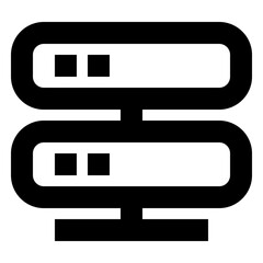 Data Storage line icon