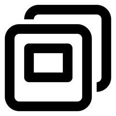 Polaroid line icon