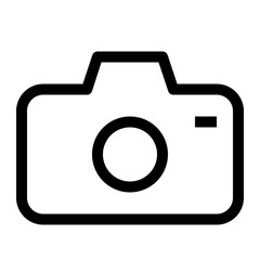 camera line icon