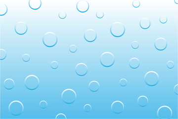 water bubbles floating on white background | Water bubble background design | Coloured background with bubbles
