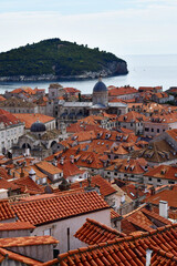 Dubrovnik; Croatia - august 29 2022 : picturesque old city